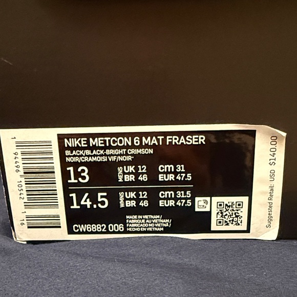 Nike Metcon 6 MAT FRASER main image 7